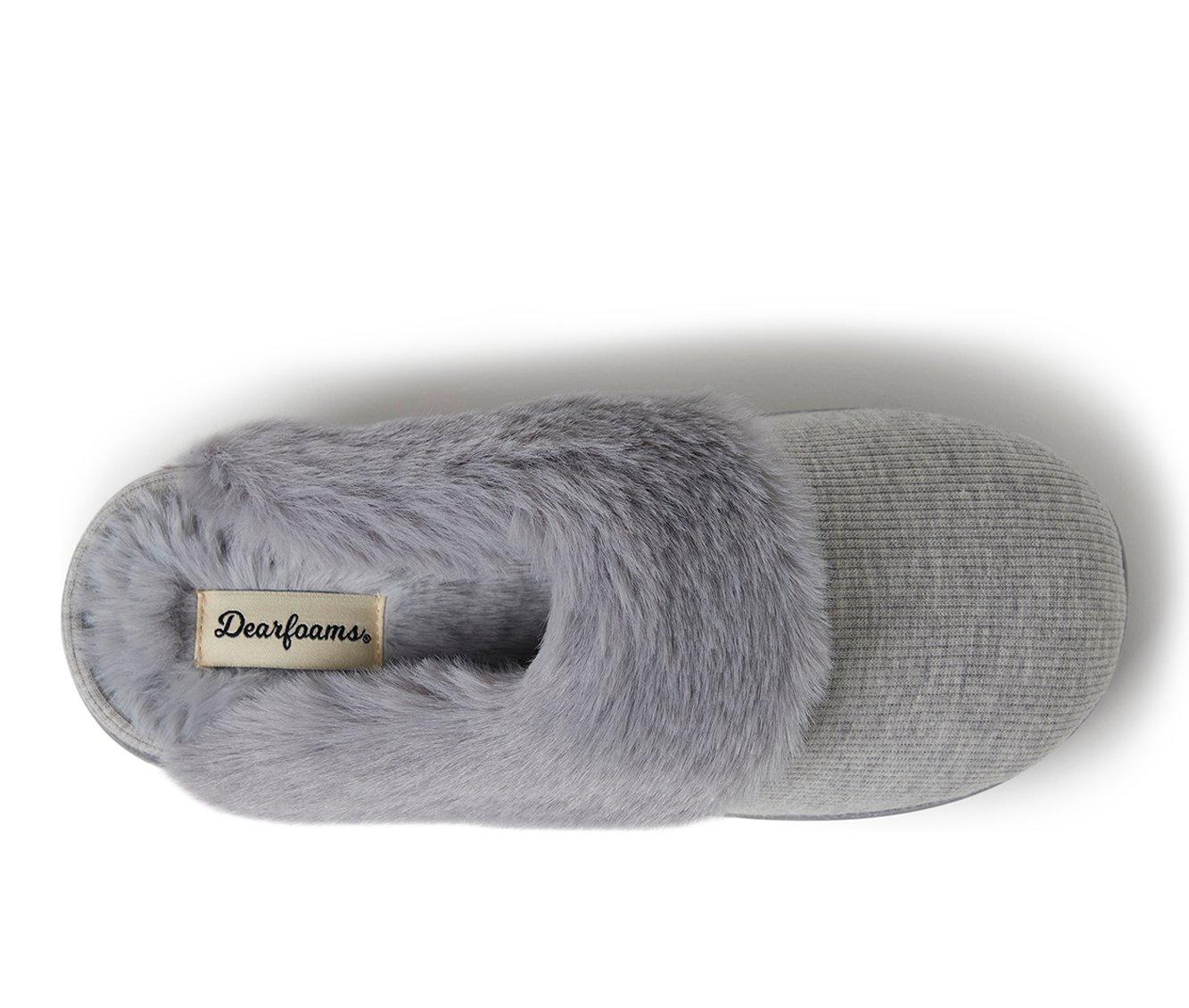 Dearfoam on sale knit slippers