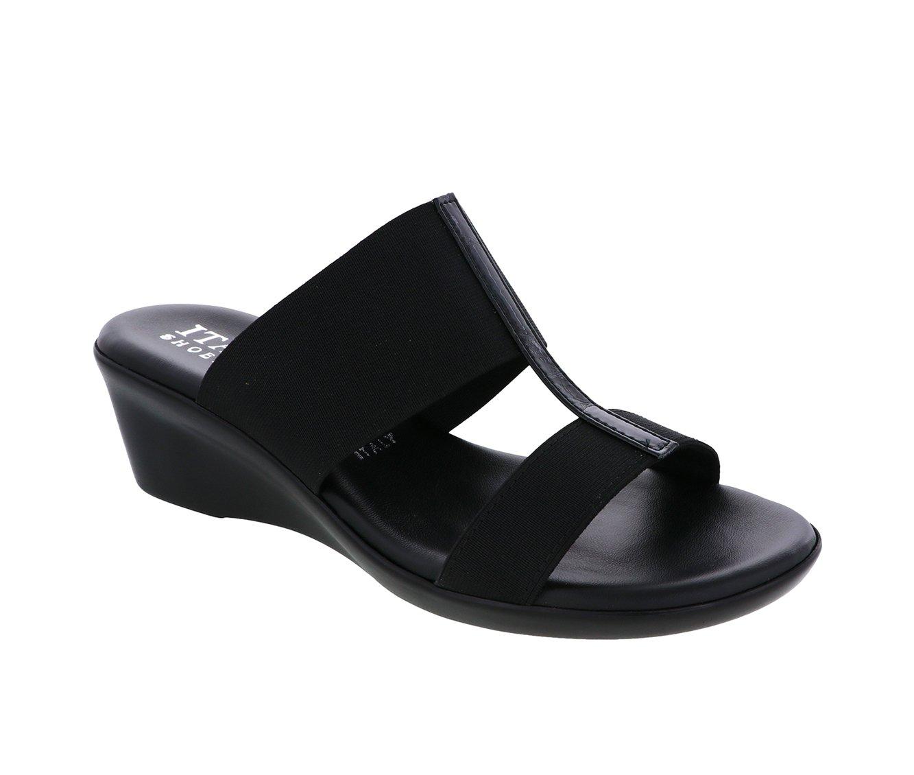 Women's Italian Shoemakers Sadey Wedge Sandals Shoe Carnival