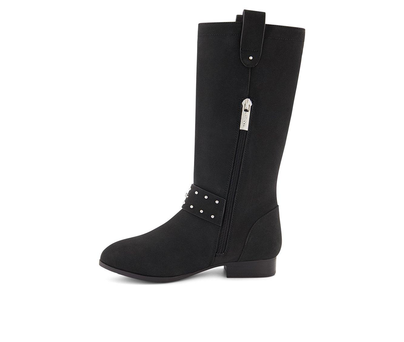 Girls' DKNY Little Kid & Big Kid Ellie Stud Strap Knee High Boots
