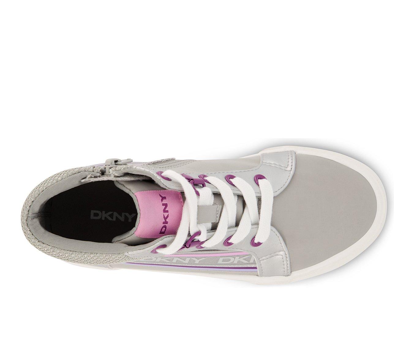 Girls' DKNY Little Kid & Big Kid Hannah Elastic High-Top Sneakers