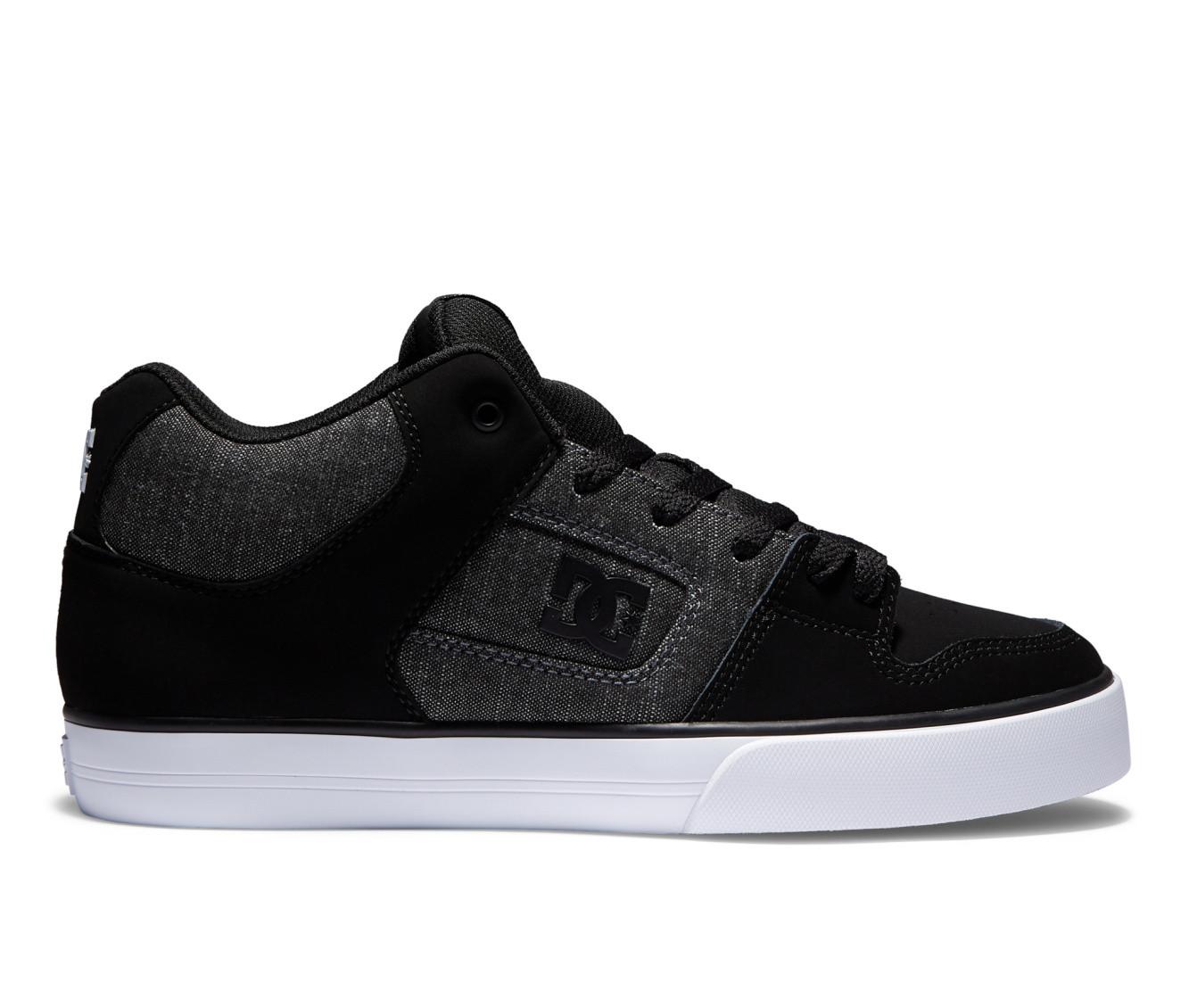 Men's DC Pure Mid Skate Shoes