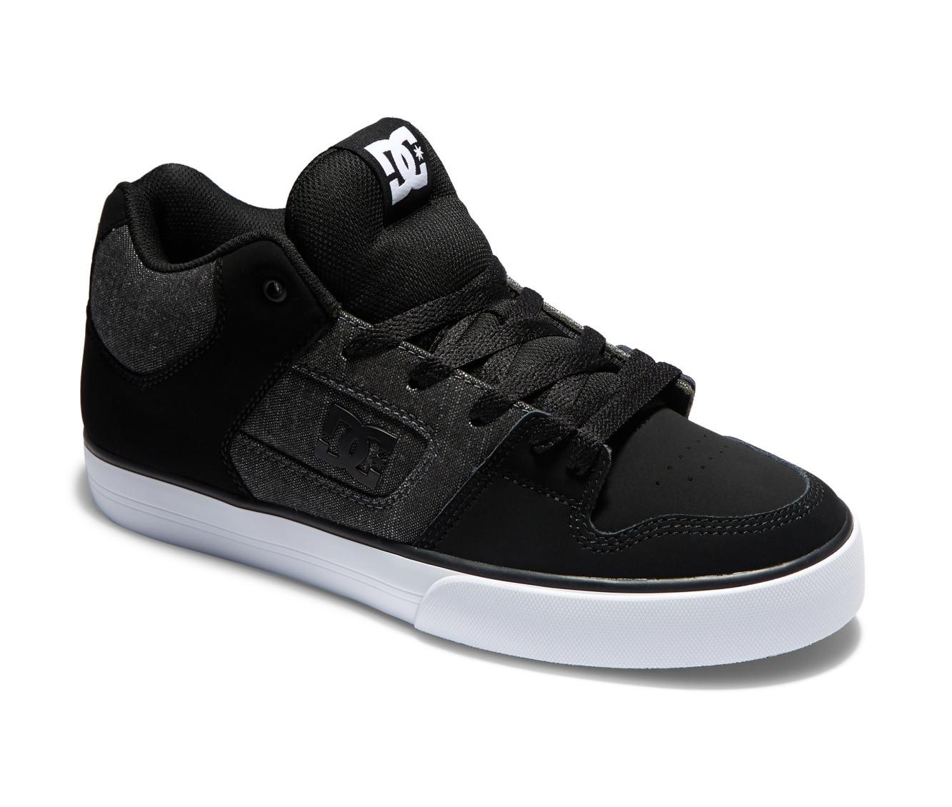 Men's DC Pure Mid Skate Shoes