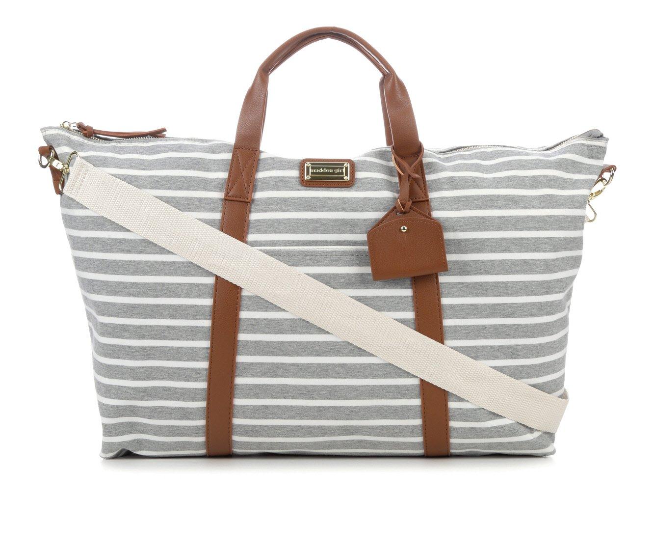 Madden Girl Jersey Weekender Handbag