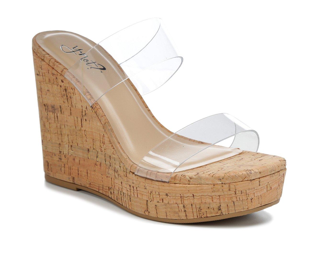 Women's YNot Poster Platform Wedges Shoe Carnival