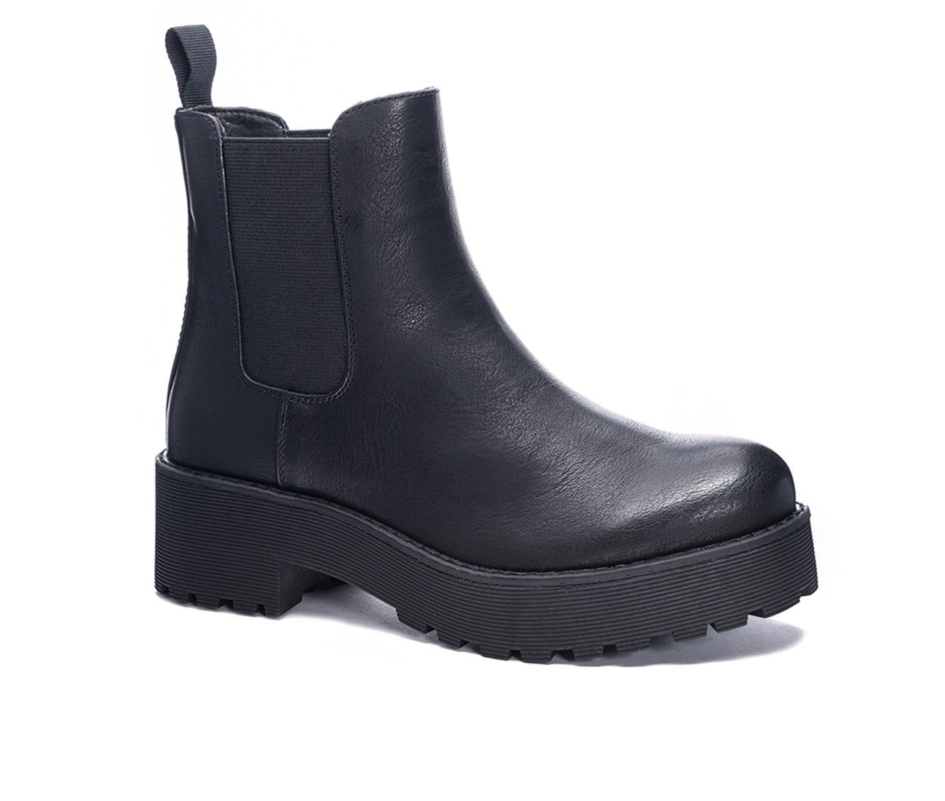 Women's Dirty Laundry Maps Platform Chelsea Boots