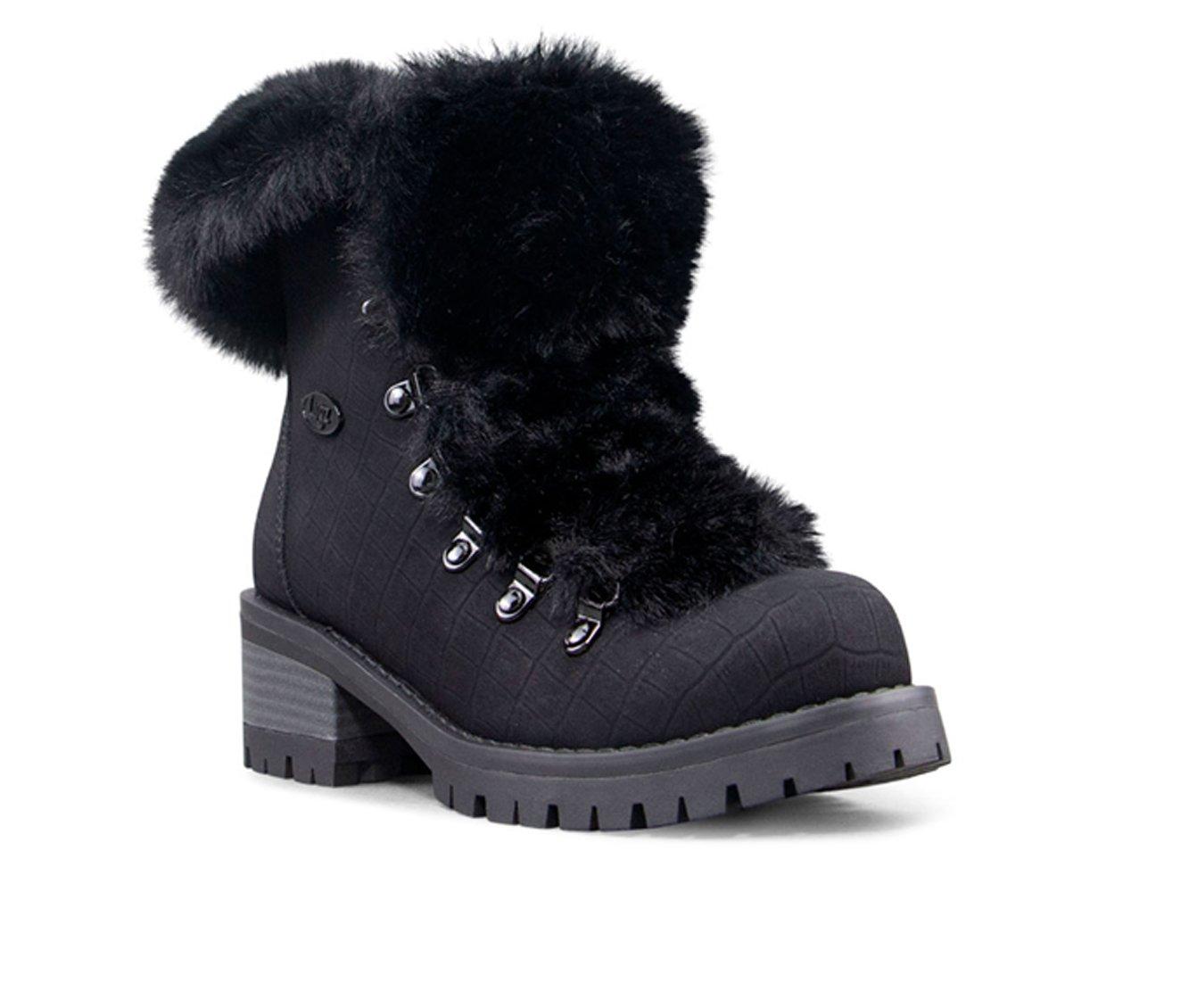 Women's Lugz Adore Fur Lace-Up Boots