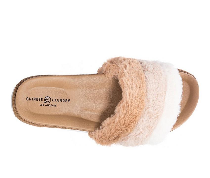 Women's Chinese Laundry Treat Cozy Slide Sandals