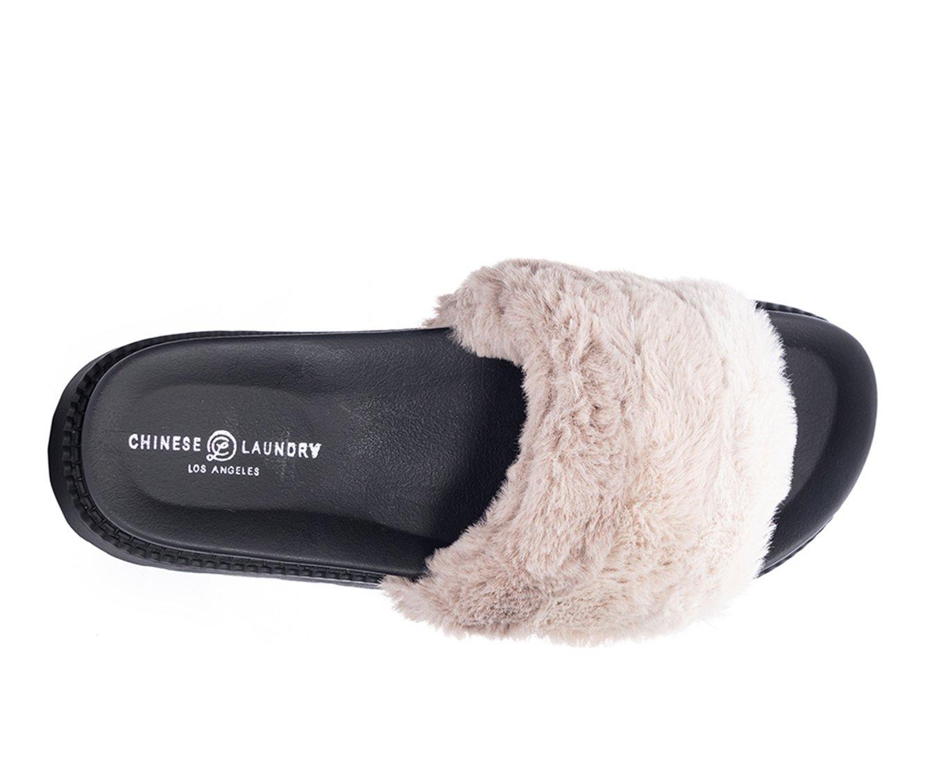 Women's Chinese Laundry Treat Cozy Slide Sandals