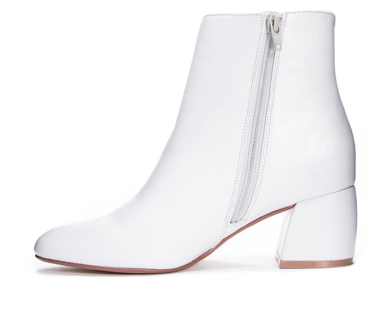 Chinese laundry white outlet booties