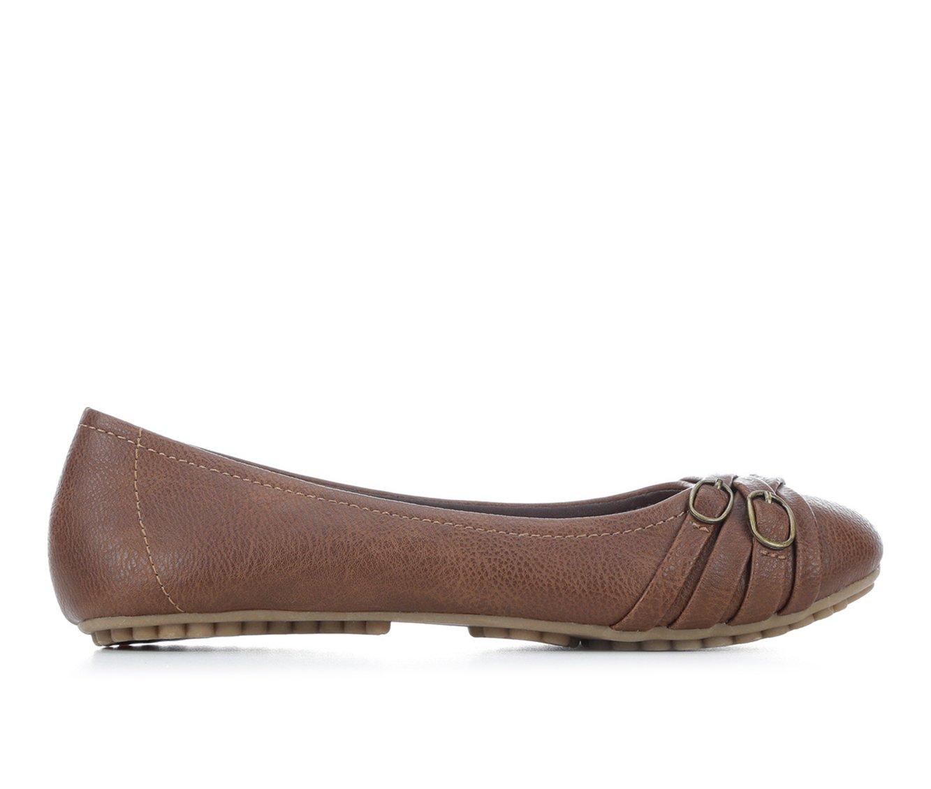 Cher leather ballet flats