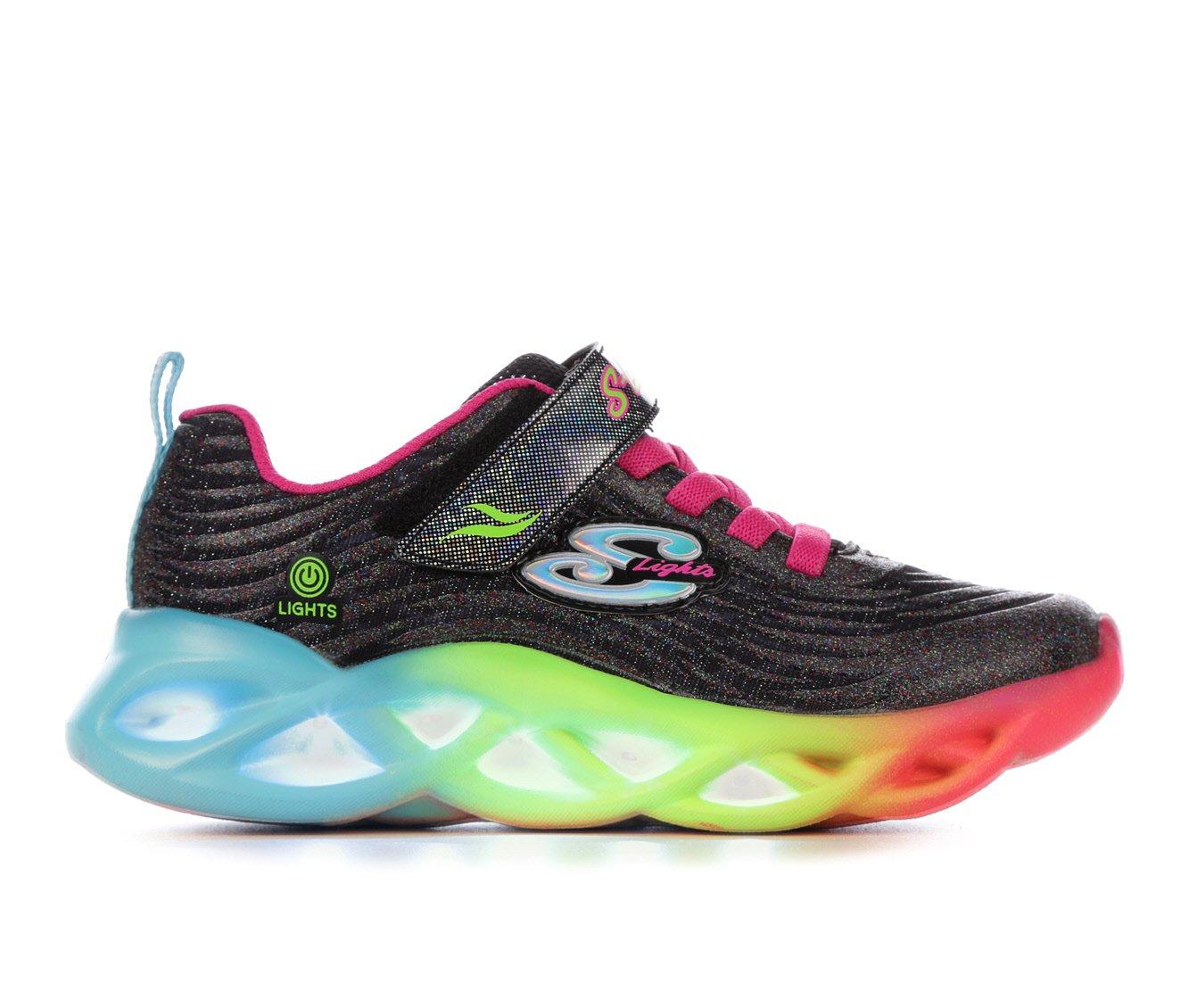 Girls' Skechers Little Kid & Big Kid Twisty Brights Light-Up Sneakers