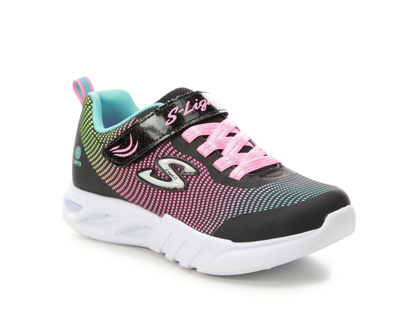 Girls' Skechers Little Kid & Big Kid Flicker Flash Light-Up Sneakers