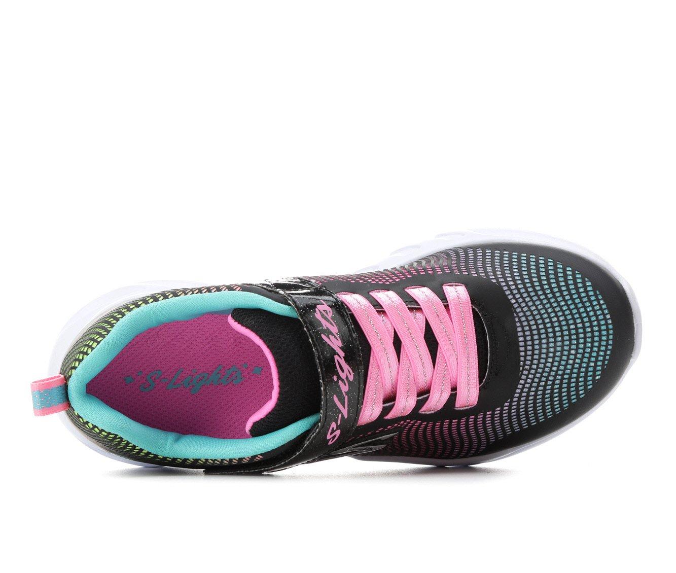 Girls' Skechers Little Kid & Big Kid Flicker Flash Light-Up Sneakers