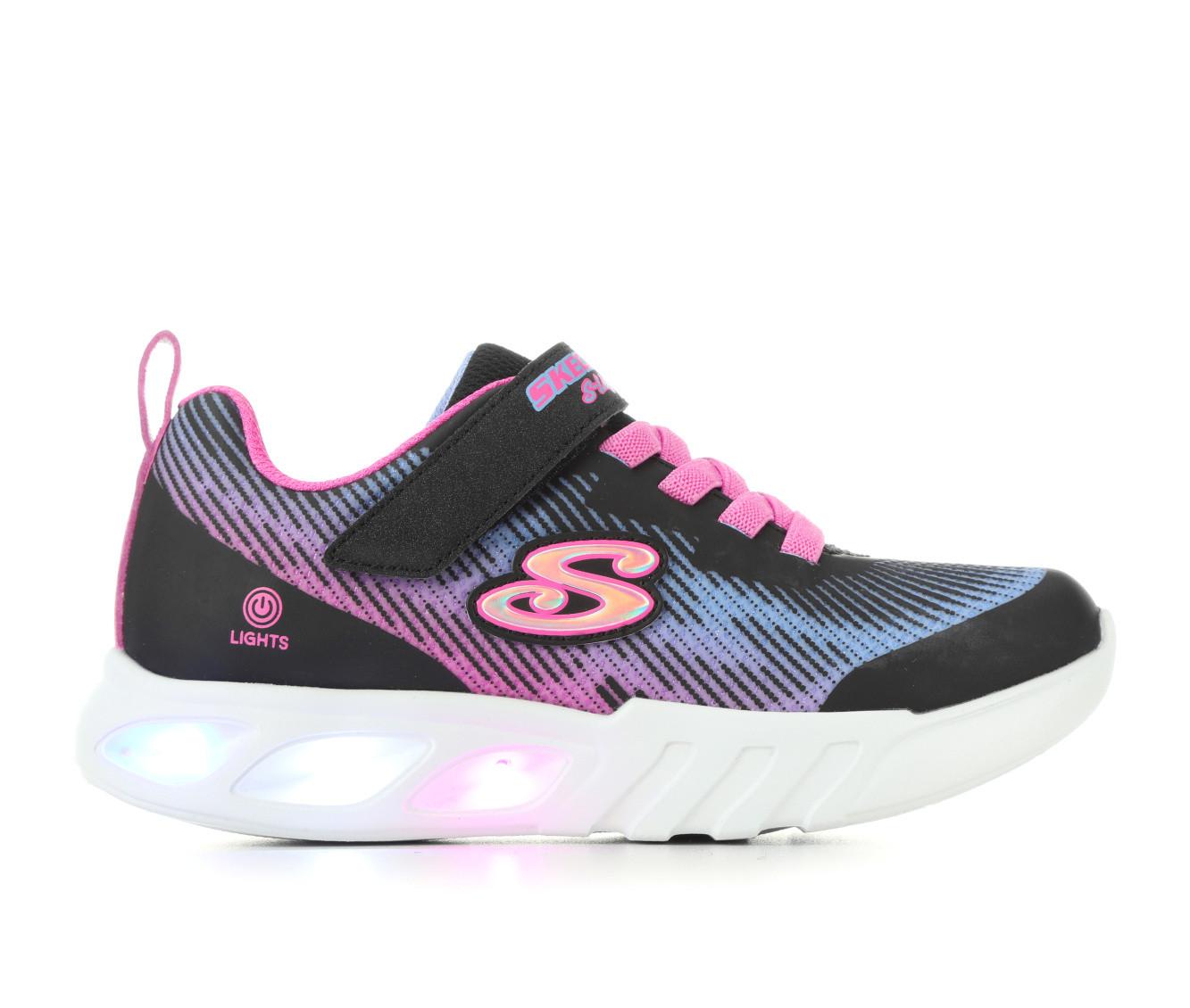 Girls' Skechers Little Kid & Big Kid Flicker Flash Light-Up Sneakers