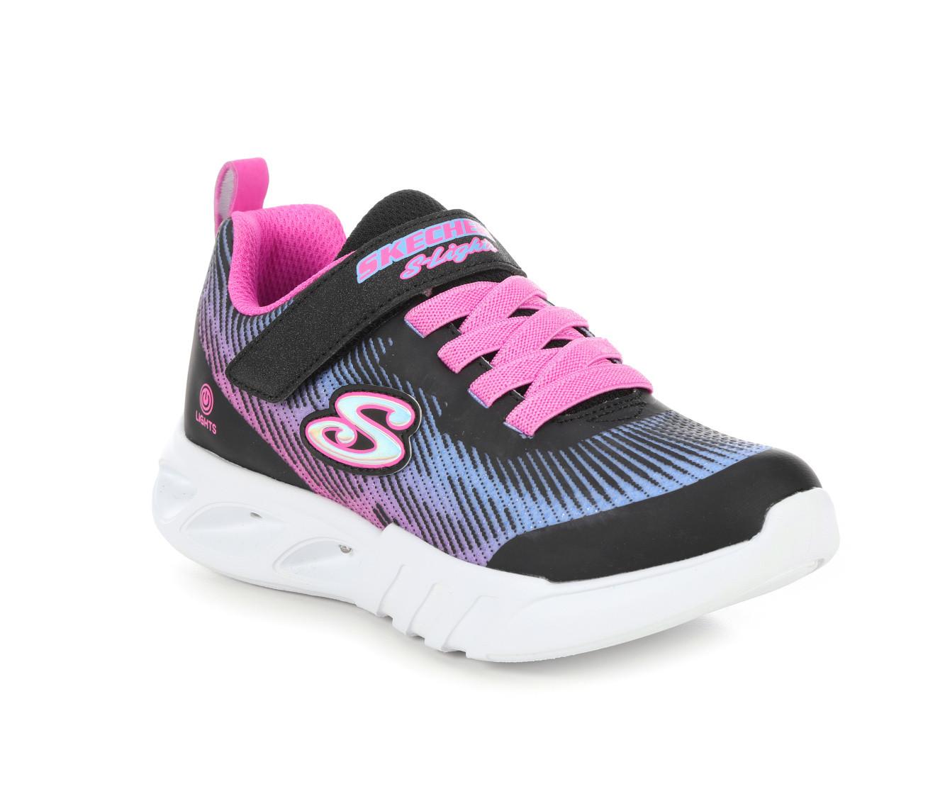 Girls' Skechers Little Kid & Big Kid Flicker Flash Light-Up Sneakers