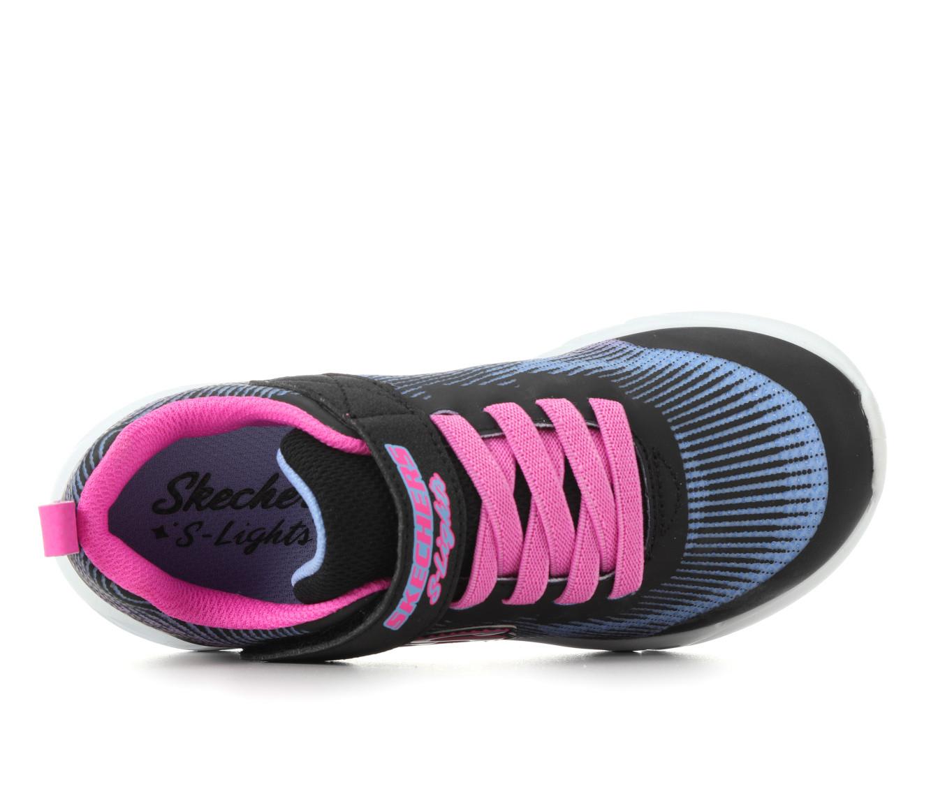 Girls' Skechers Little Kid & Big Kid Flicker Flash Light-Up Sneakers