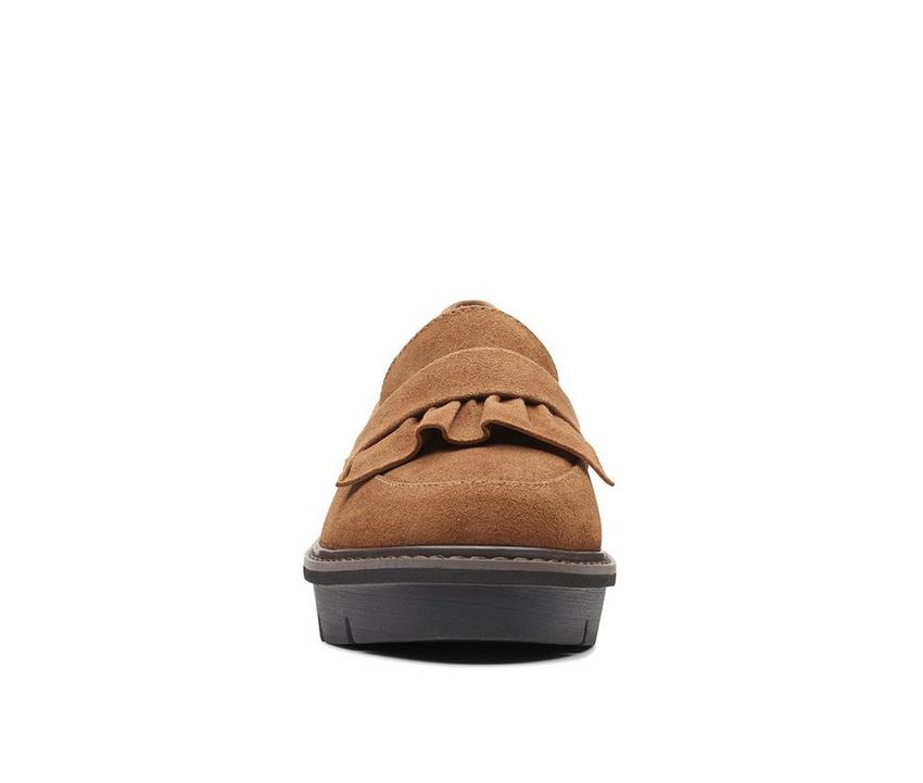 Women's Clarks Airabell Slip Wedge Loafers