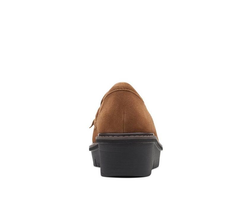 Women's Clarks Airabell Slip Wedge Loafers