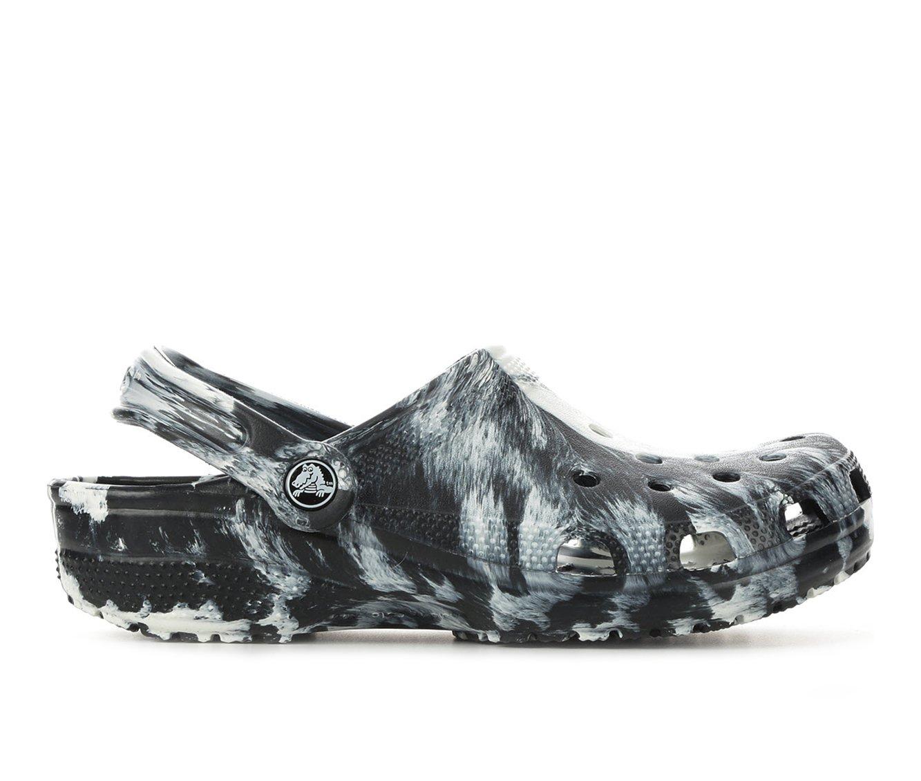 Adults' Crocs Classic Marbled Clogs | Shoe Carnival