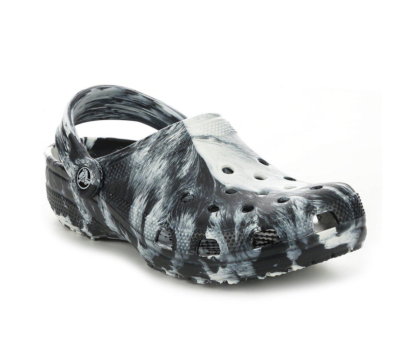 Adults' Crocs Classic Marbled Clogs