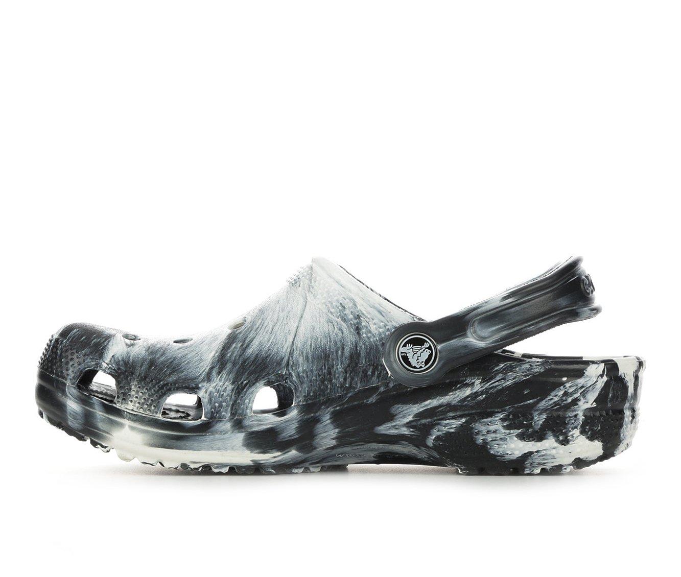 Adults' Crocs Classic Marbled Clogs