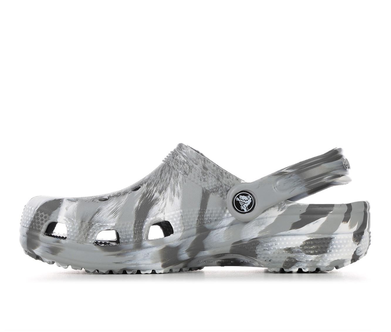 Adults' Crocs Classic Marbled Clogs