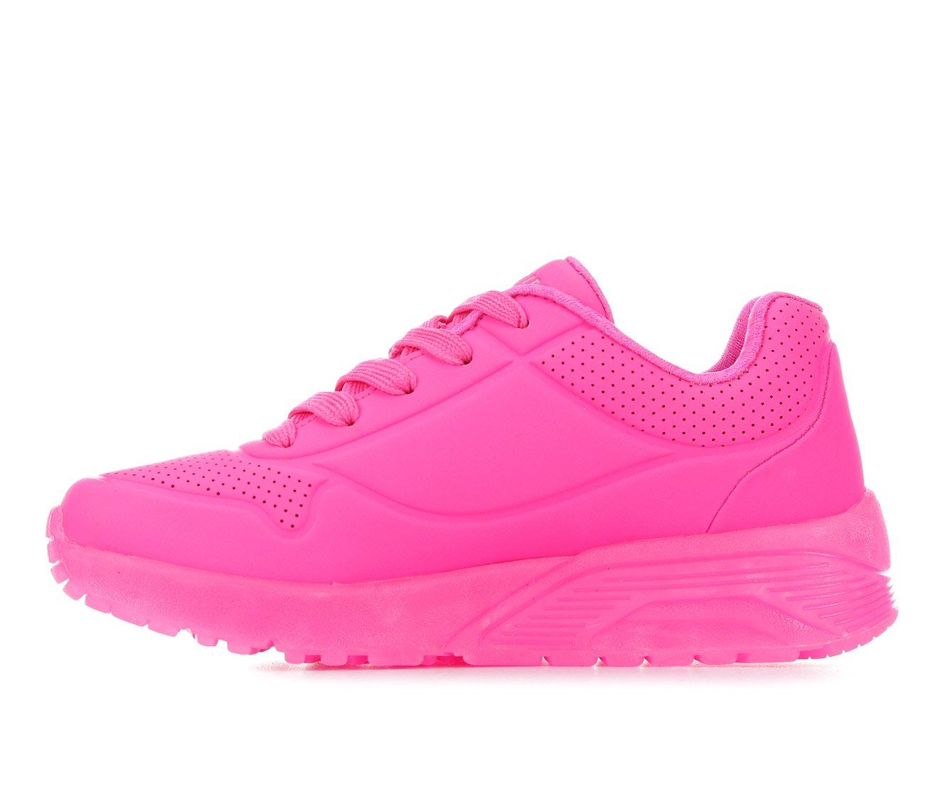 Wedge sneakers shop skechers pink