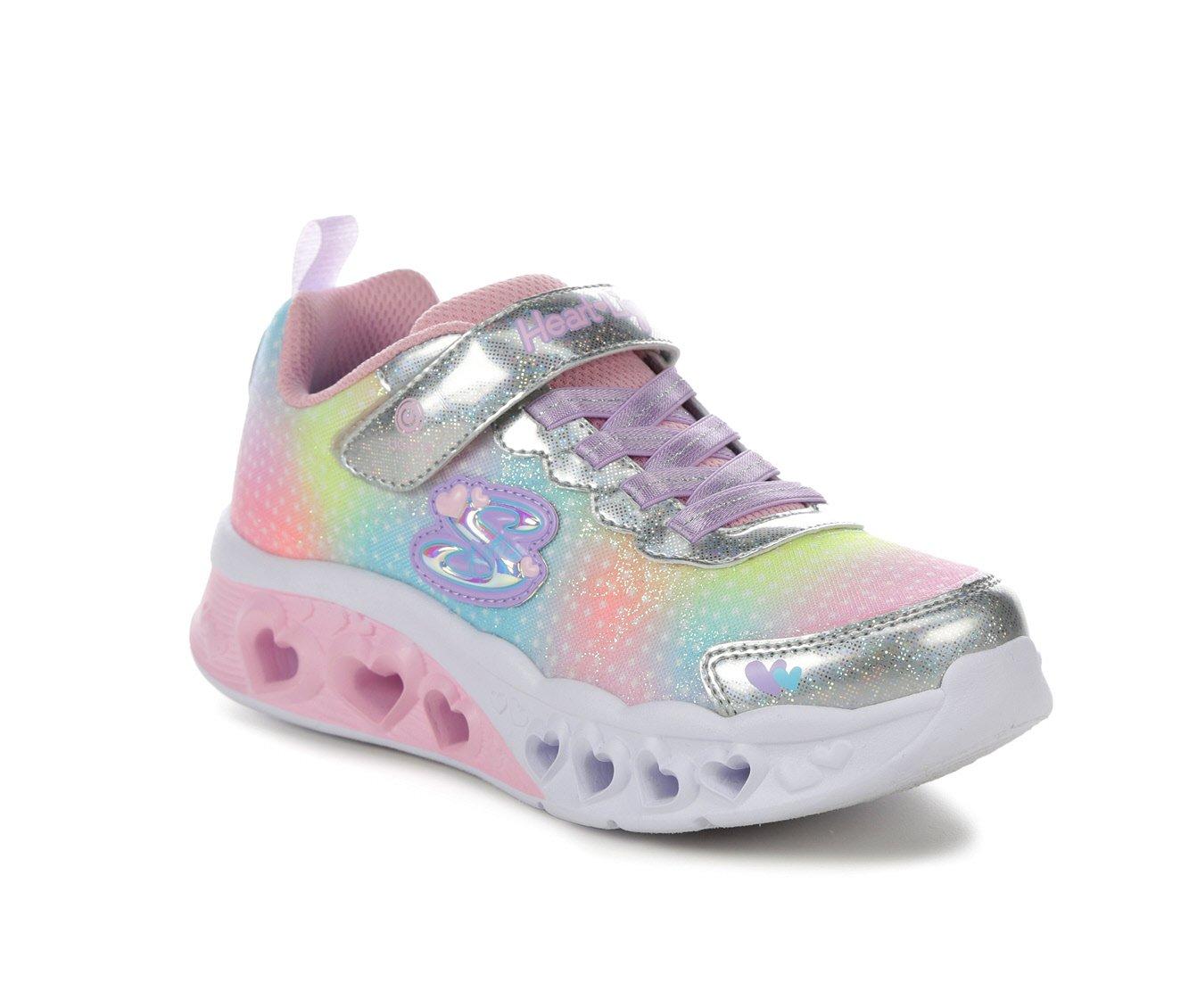 Girls' Skechers Little Kid & Big Kid Heart Lights Simply Love Light-Up Sneakers