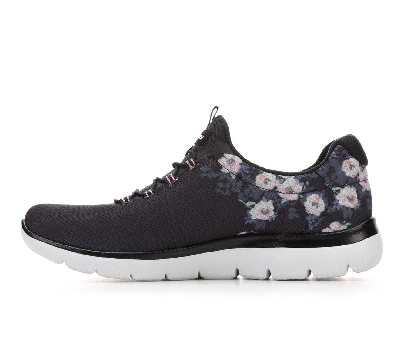 Women's Skechers 149935 Summits Floral SlipOn Sneakers Shoe Carnival