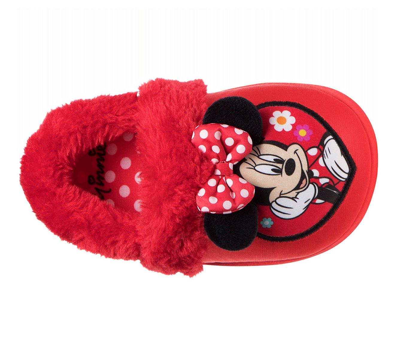 Disney Toddler & Little Kid Minnie Red Candy Slipper