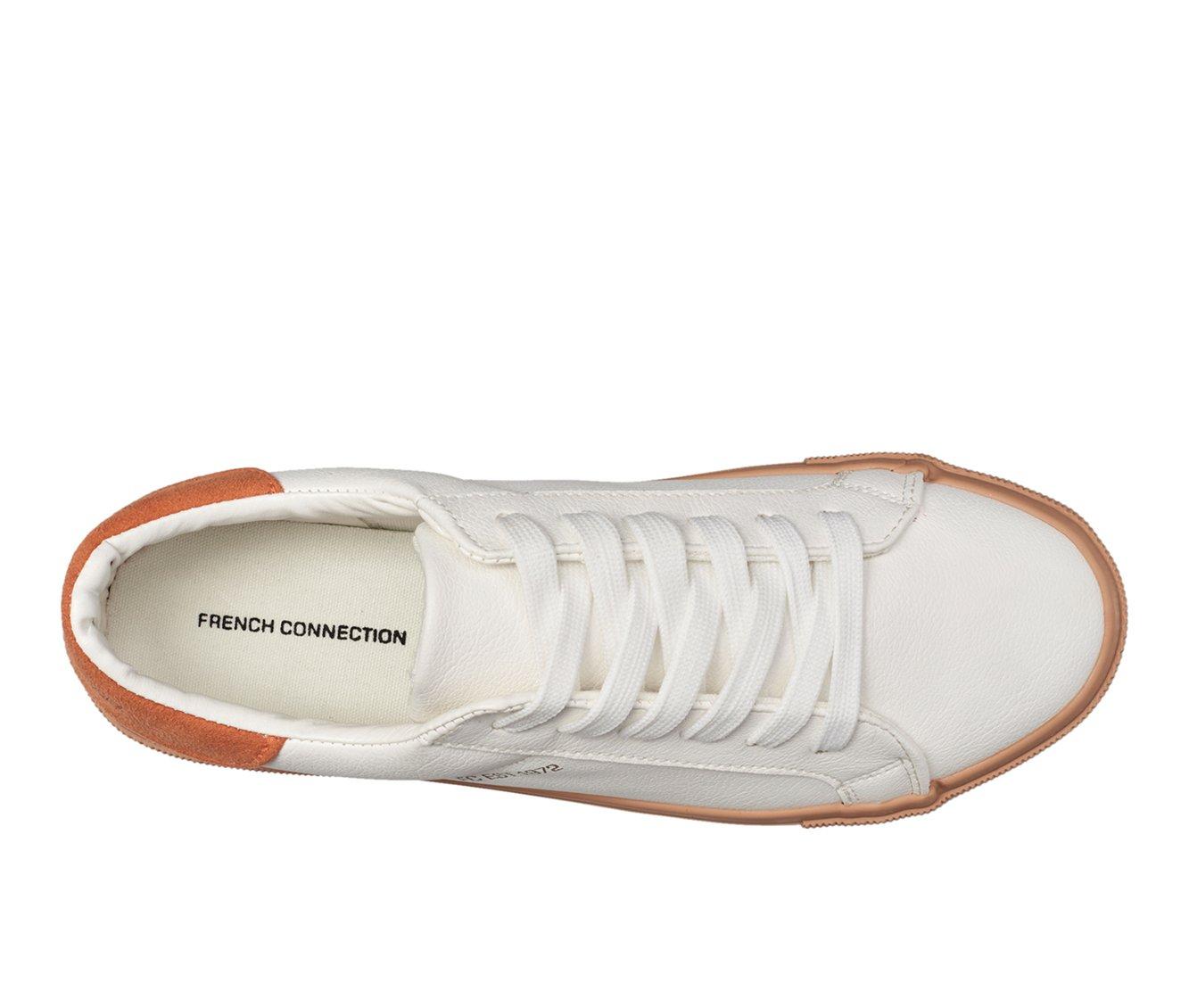 French connection sales white trainers