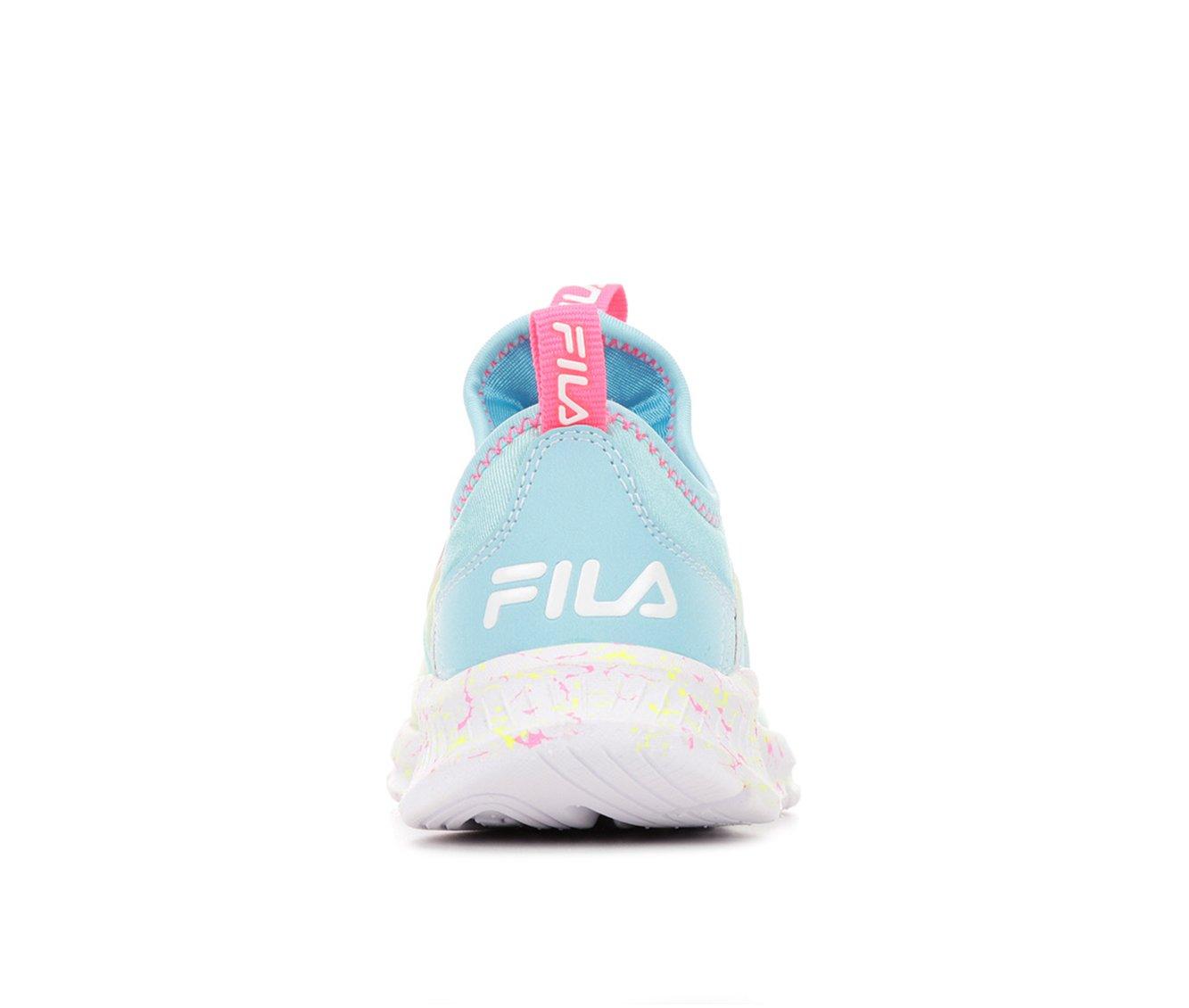 Girls' Fila Little Kid & Big Kid Landbuzzer Marble Running Shoes