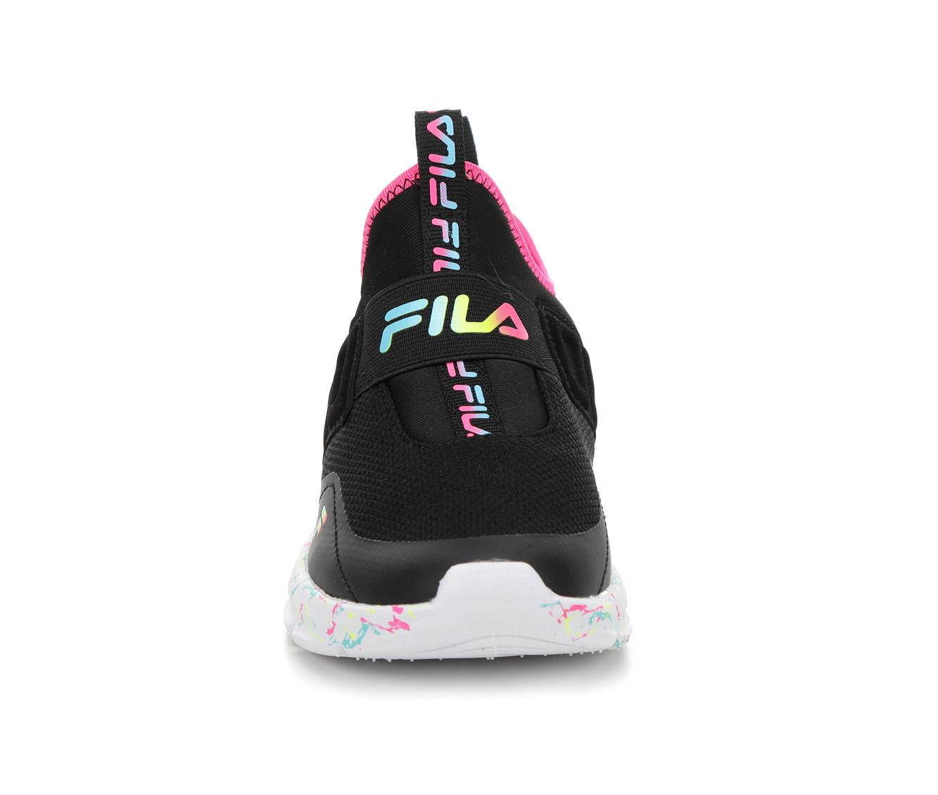 Girls' Fila Little Kid & Big Kid Landbuzzer Marble Running Shoes