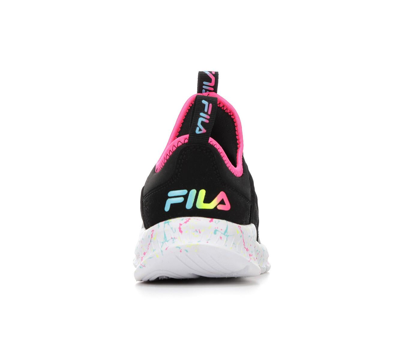 Girls' Fila Little Kid & Big Kid Landbuzzer Marble Running Shoes