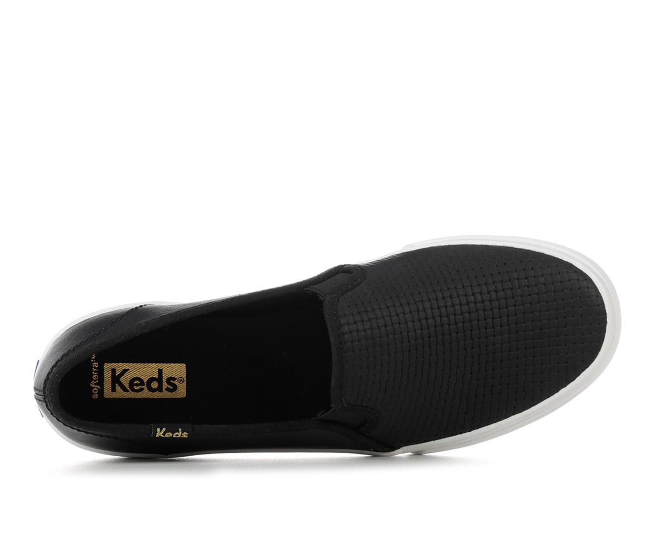 Keds slip on clearance leather