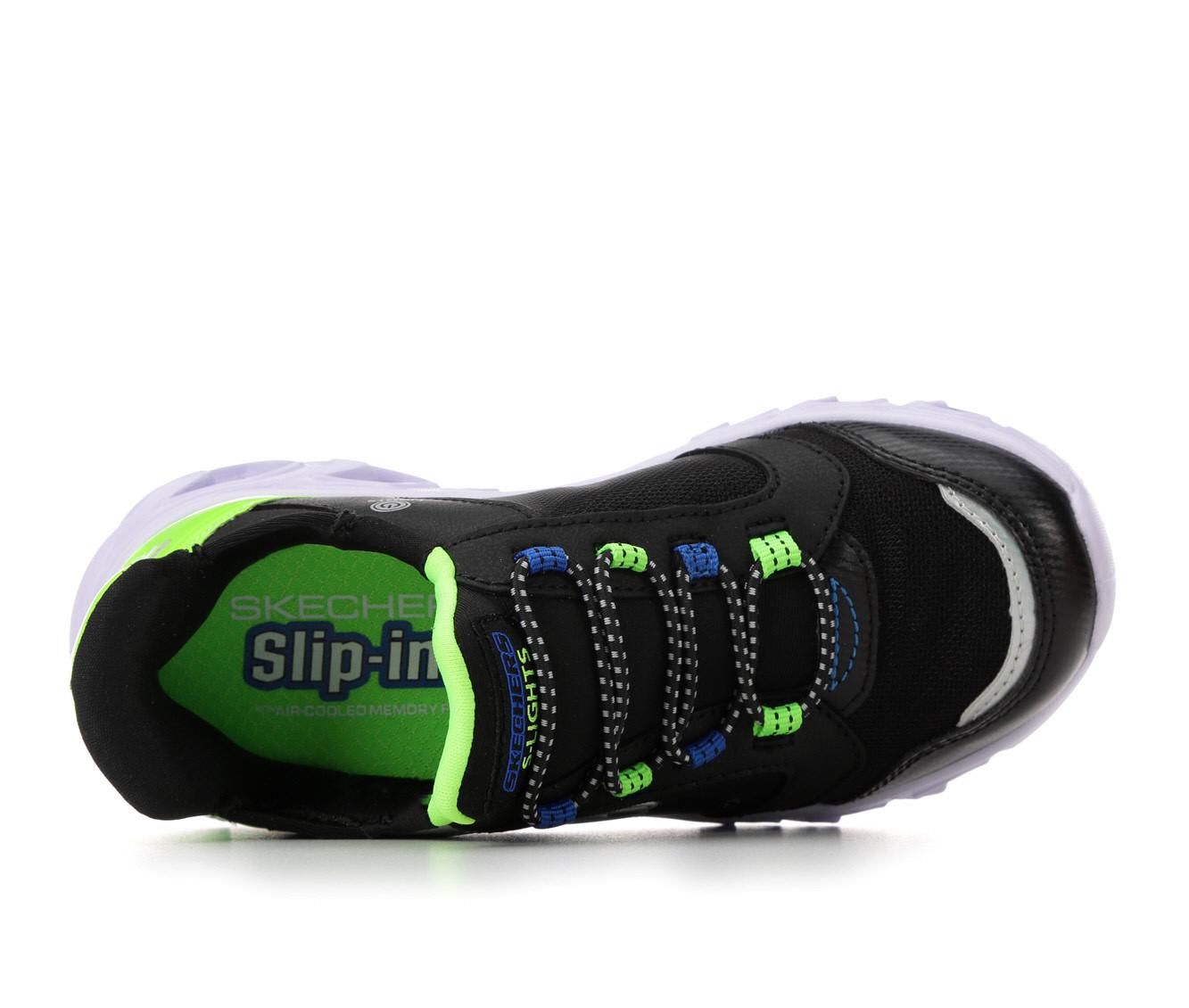 Boys' Skechers Little Kid & Big Kid Hypno-Flash 2 Slip-Ins Light-Up Sneakers