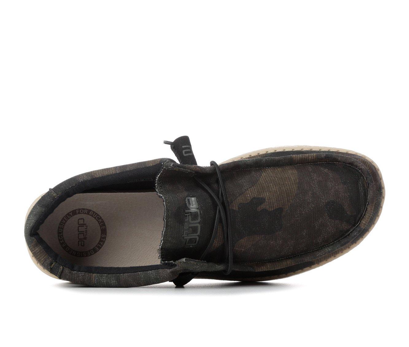 Men's HEYDUDE Wally Canvas Casual Shoes