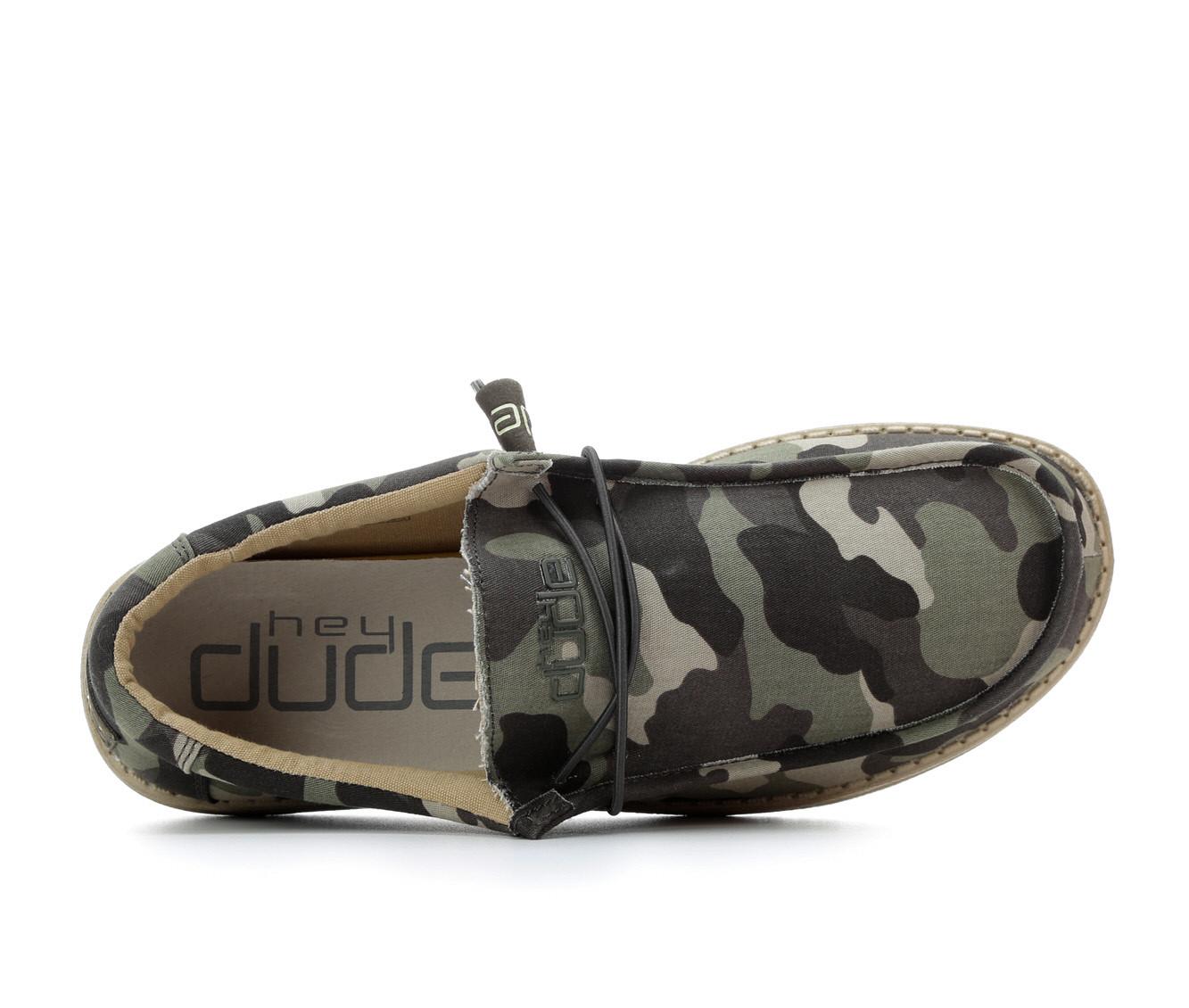 Men's HEYDUDE Wally Canvas Casual Shoes