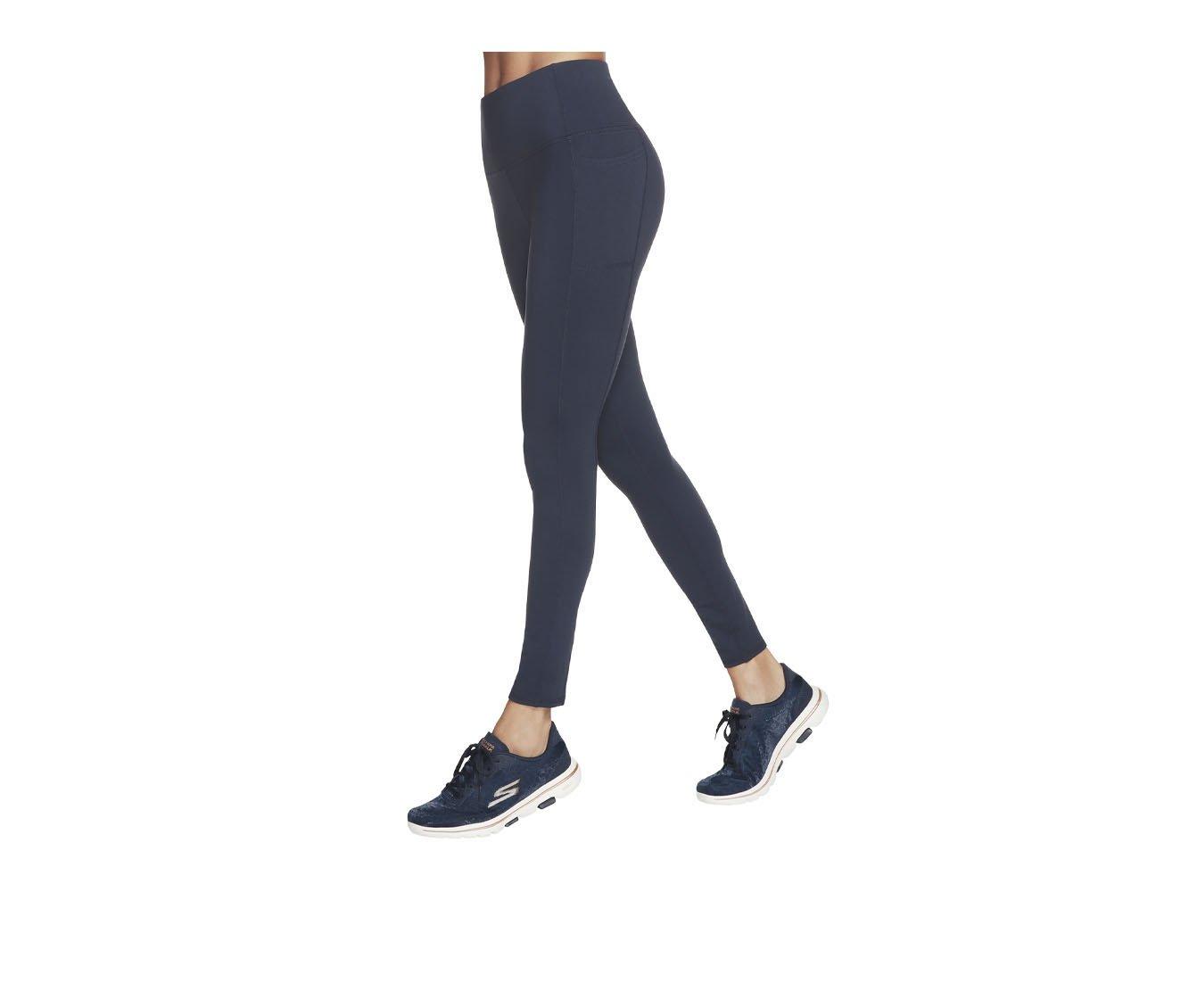 Skechers Ladies Gowalk High Waist Legging 4-Way Stretch, 2 Pockets, NWT 