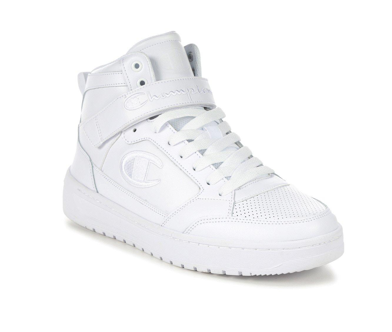 Champion shoes white high on sale top