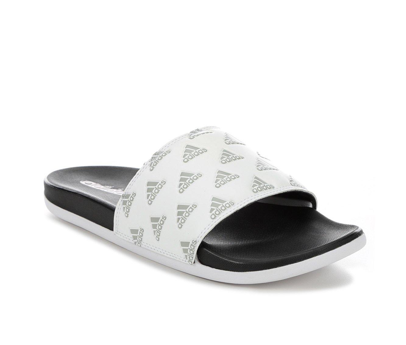 Women s Adidas Adilette Comfort Logo Sport Slides