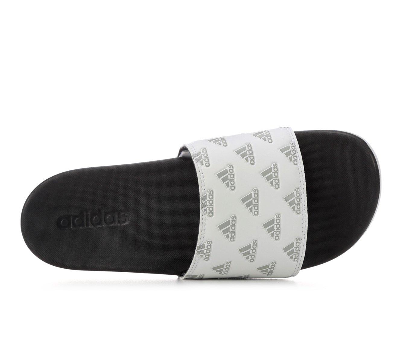 Adidas women's adilette cf+ logo w slide on sale sandal