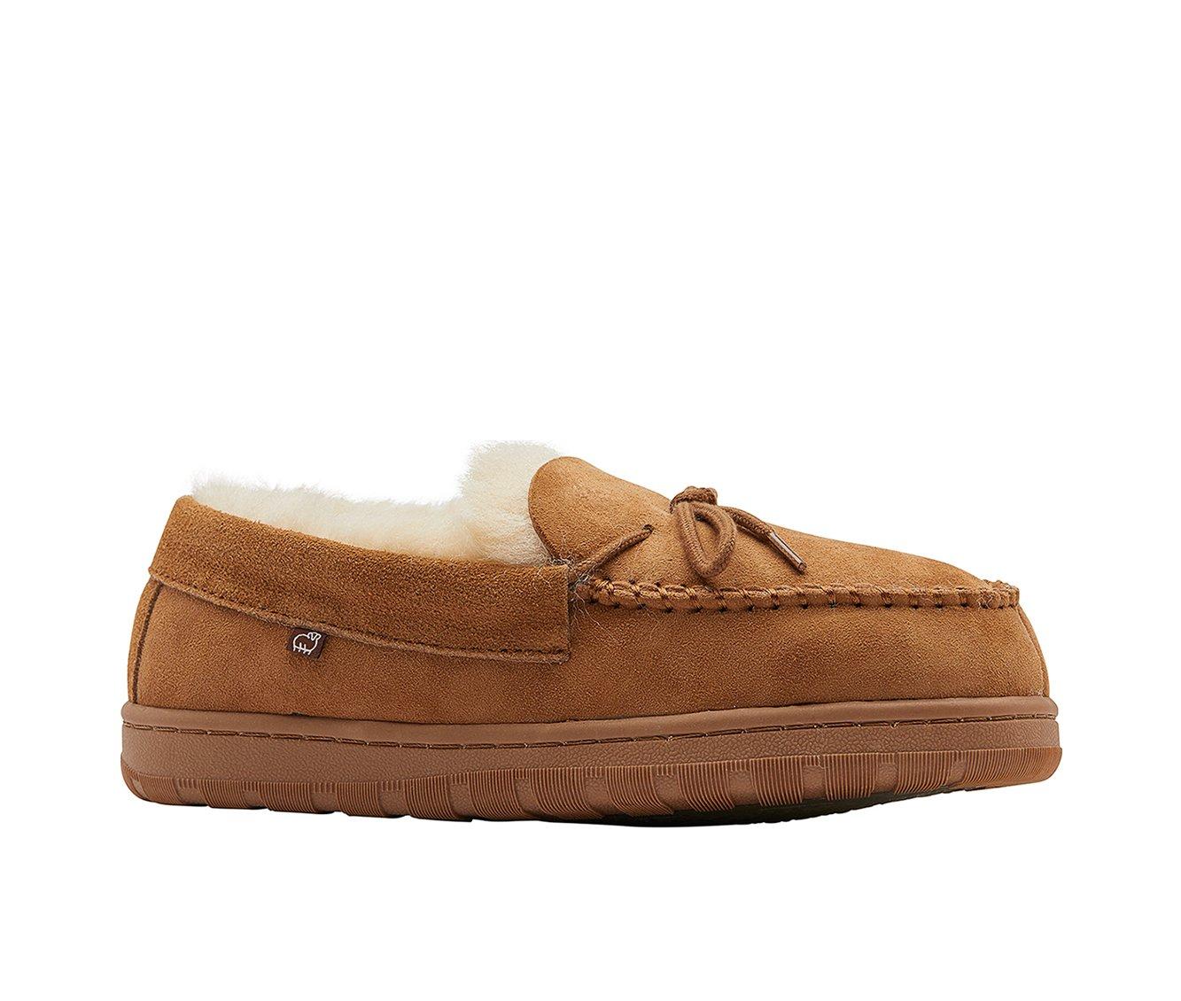 Lamo Footwear Men's Doubleface Moccasin Slippers