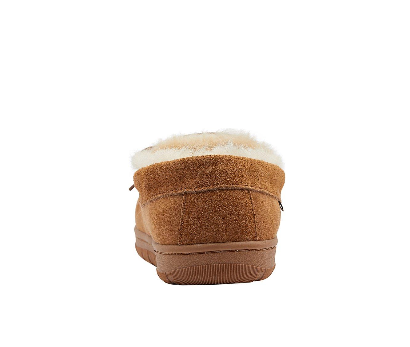 Lamo Footwear Men's Doubleface Moccasin Slippers