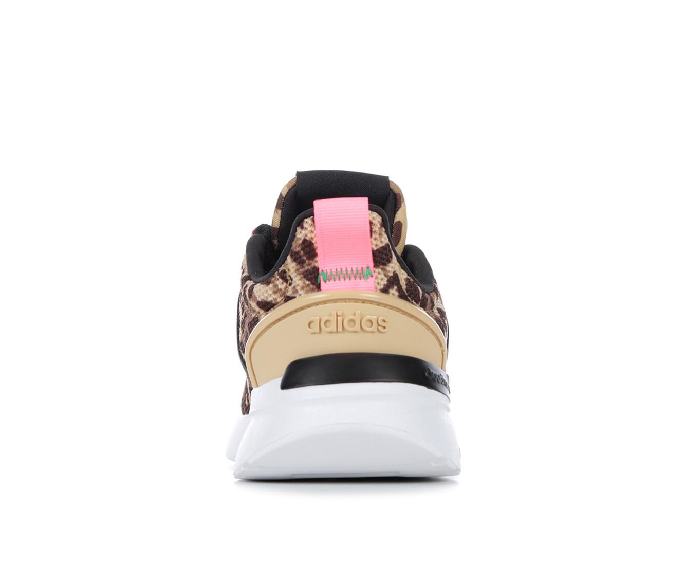 Adidas pink hot sale leopard shoes