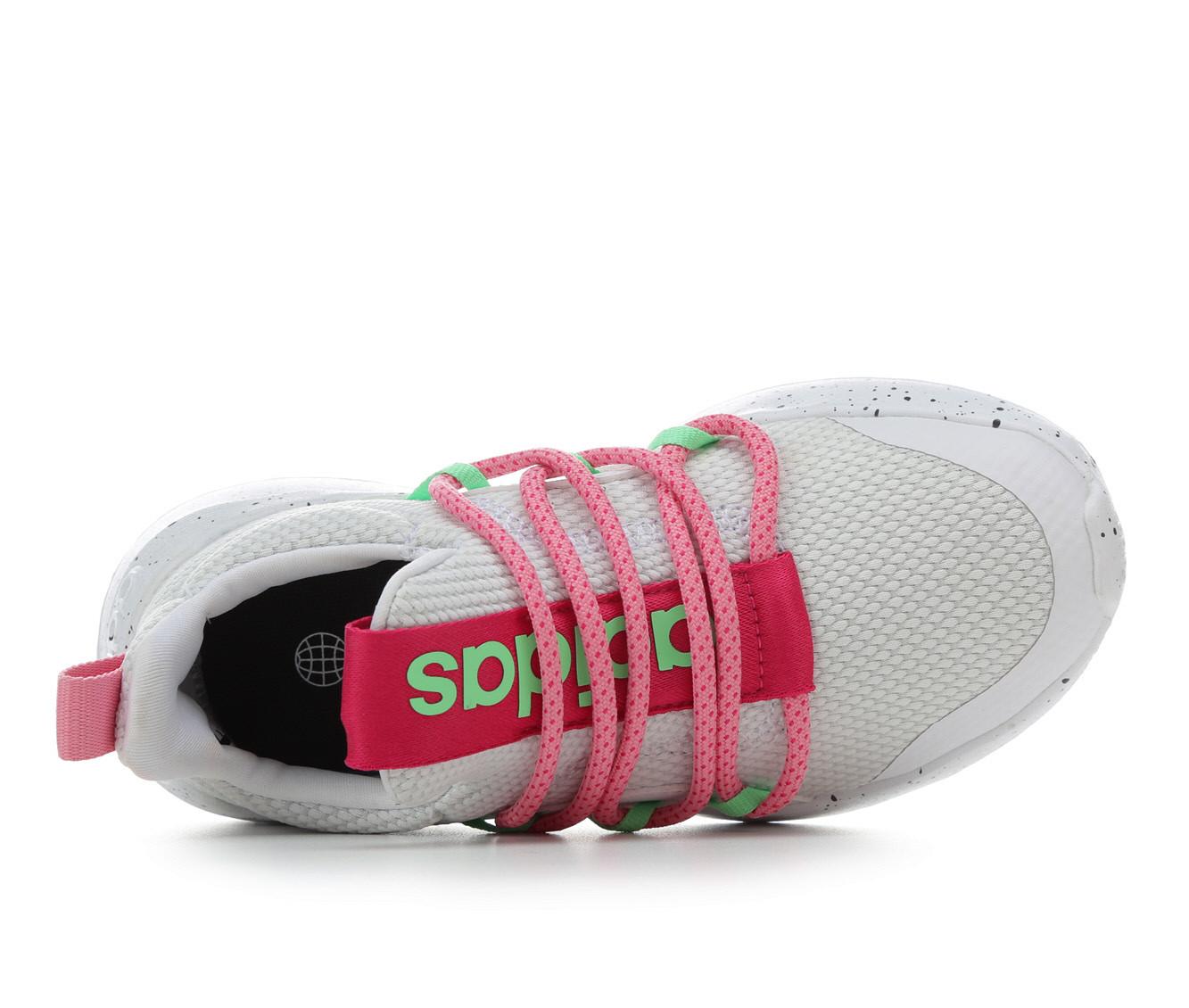 Girls' Adidas Little Kid & Big Kid Lite Racer Adapt 5.0 Sustainable Running Shoes