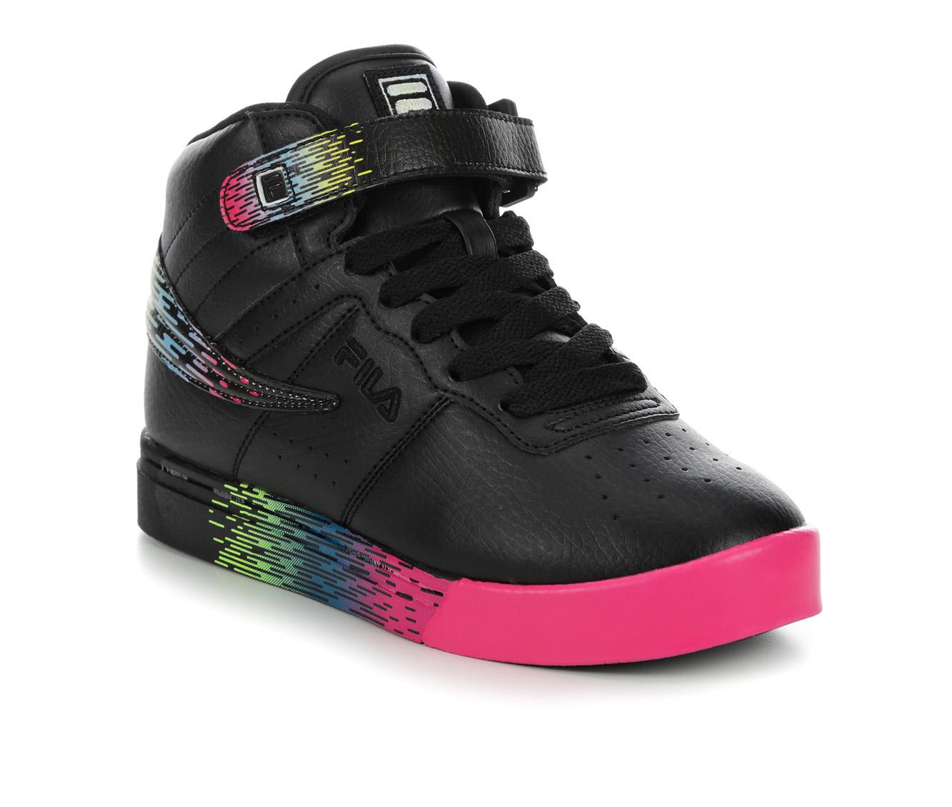 Girls' Fila Little Kid & Big Kid Vulc 13 Halftone 2 High-Top Sneakers