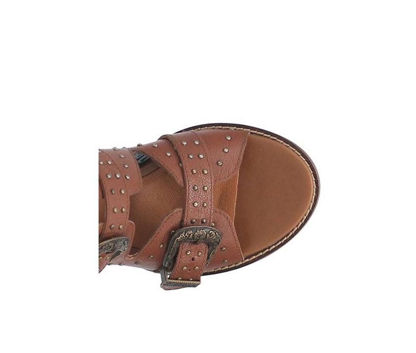 Women's Dingo Boot Ziggy Western Sandal Booties