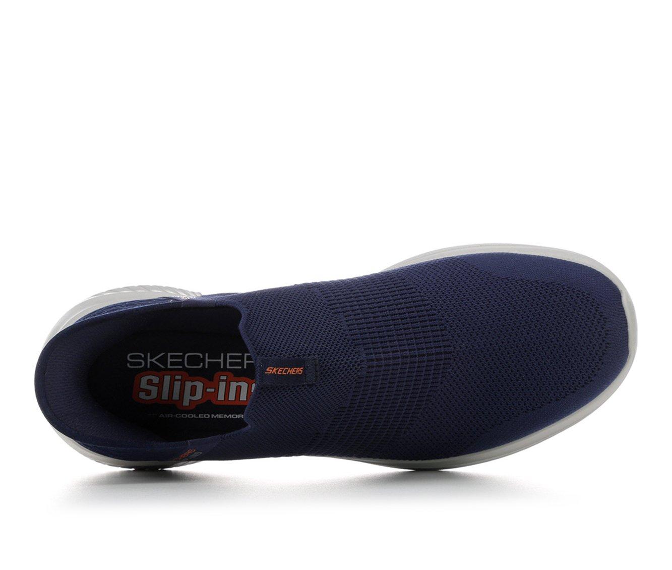 Skechers Mens Ultra Flex 3.0 Smooth Step Hands Free Slip-Ins Slip-On  Walking Shoes