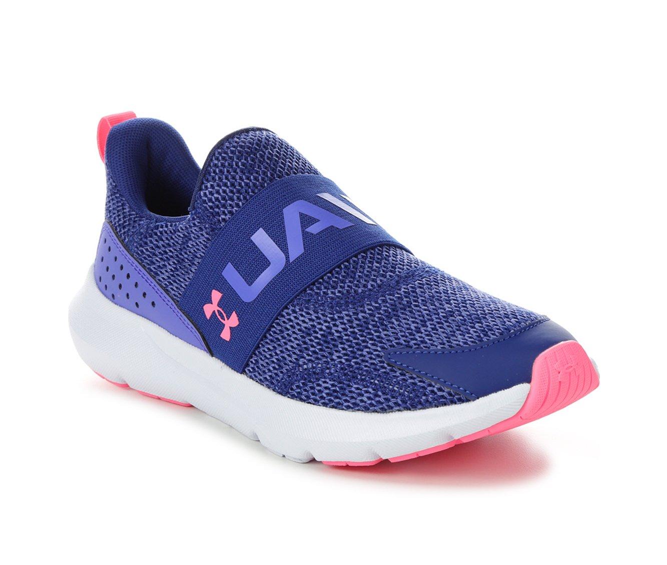 Girls Under Armour Big Kid Surge 3 Slip On Running Shoes Shoe Carnival